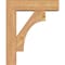 Ekena Millwork Westlake Block Smooth Bracket w/ Offset Brace, Western Red Cedar, 5 1/2"W x 18"D x 22"H BKT0604X18X22WTL05SWR - alternate 4